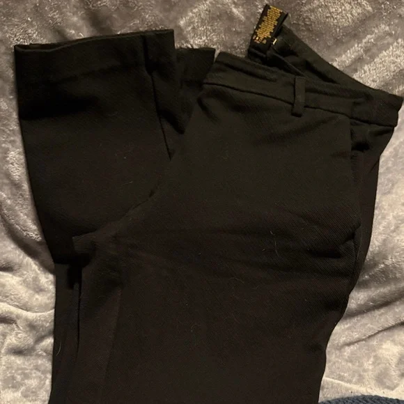 Dalia Black Straight-Leg Dress Pants - Picture 5 of 7